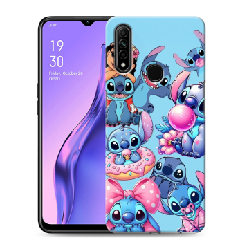 Силиконовый противоударный чехол на OPPO A31 с принтом Лило и Стич