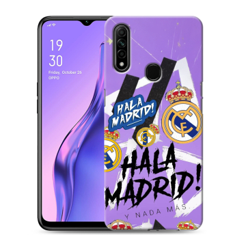 Силиконовый противоударный чехол на OPPO A31 с принтом Real Madrid Реал Мадрид Силиконовый противоударный чехол на OPPO A31 с принтом Real Madrid Реал Мадрид