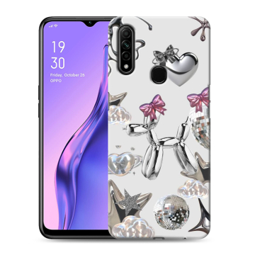 Силиконовый противоударный чехол на OPPO A31 с принтом Y2K Силиконовый противоударный чехол на OPPO A31 с принтом Y2K