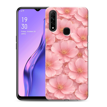 Силиконовый противоударный чехол на OPPO A31 с принтом женский Силиконовый противоударный чехол на OPPO A31 с принтом женский