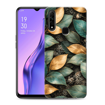 Силиконовый противоударный чехол на OPPO A31 с принтом женский Силиконовый противоударный чехол на OPPO A31 с принтом женский