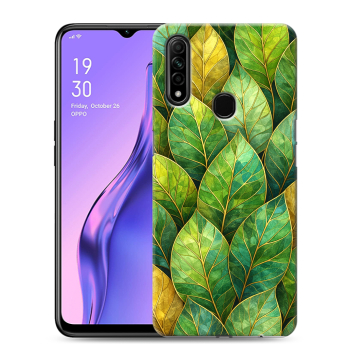 Силиконовый противоударный чехол на OPPO A31 с принтом женский Силиконовый противоударный чехол на OPPO A31 с принтом женский