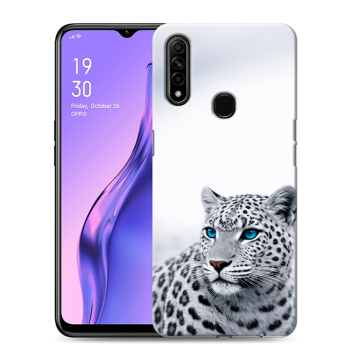 Силиконовый противоударный чехол на OPPO A31 с принтом женский Силиконовый противоударный чехол на OPPO A31 с принтом женский