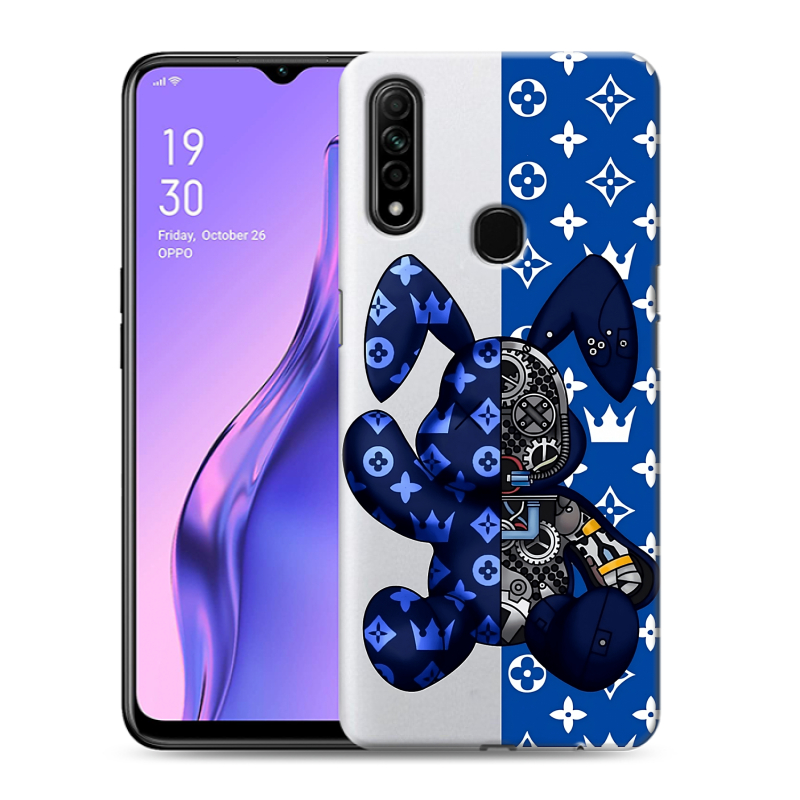 Пластиковый чехол на OPPO A31 с принтом Луи робот Пластиковый чехол на OPPO A31 с принтом Луи робот