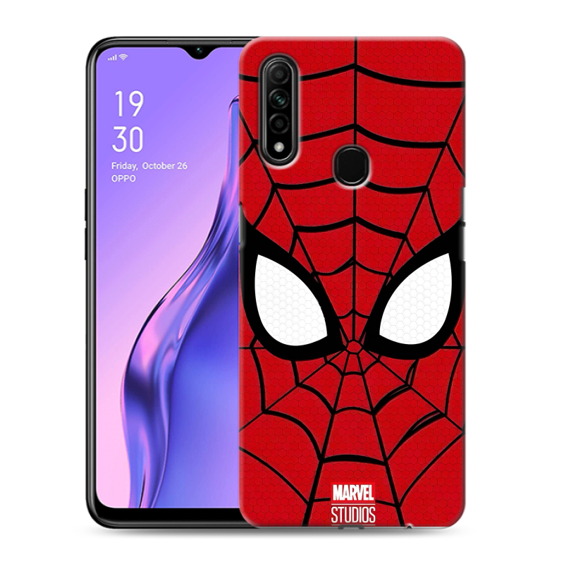 Пластиковый чехол на OPPO A31 с принтом человек паук spiderman Пластиковый чехол на OPPO A31 с принтом человек паук spiderman
