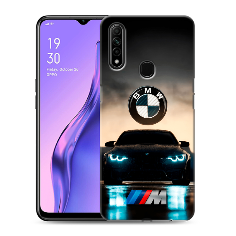 Пластиковый чехол на OPPO A31 с принтом БМВ BMW Пластиковый чехол на OPPO A31 с принтом БМВ BMW
