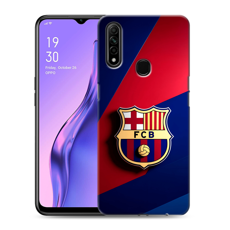 Пластиковый чехол на OPPO A31 с принтом Барселона Barcelona Пластиковый чехол на OPPO A31 с принтом Барселона Barcelona