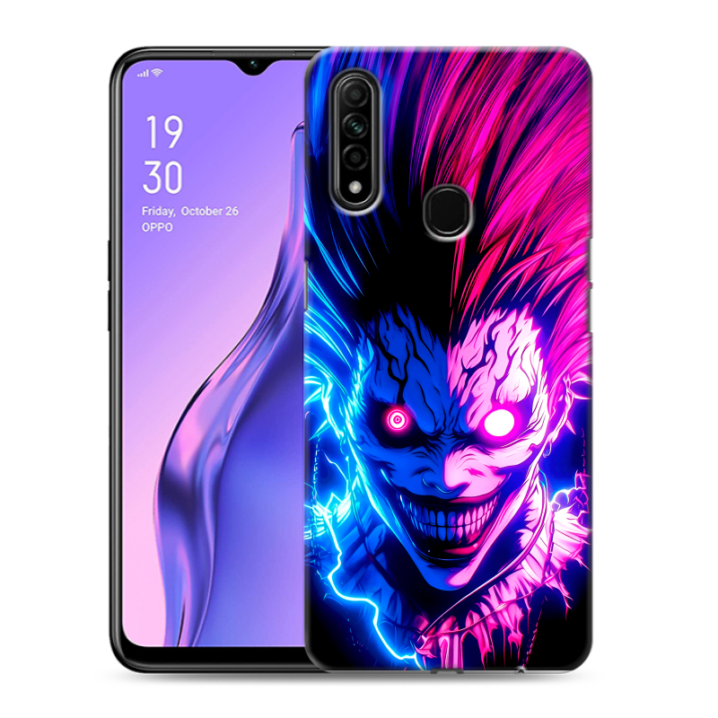 Пластиковый чехол на OPPO A31 с принтом Death note Тетрадь смерти Пластиковый чехол на OPPO A31 с принтом Death note Тетрадь смерти
