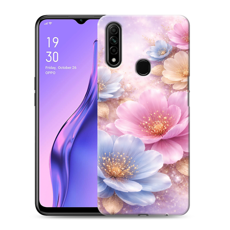 Пластиковый чехол на OPPO A31 с принтом женский Пластиковый чехол на OPPO A31 с принтом женский