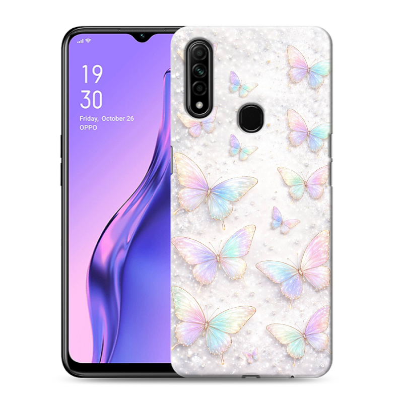 Пластиковый чехол на OPPO A31 с принтом женский Пластиковый чехол на OPPO A31 с принтом женский