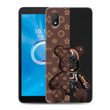 Силиконовый чехол на Alcatel 1B (2020) с принтом Луи робот
