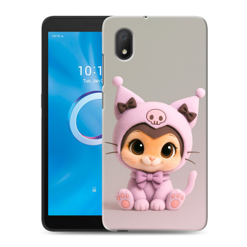 Силиконовый чехол на Alcatel 1B (2020) с принтом Куроми Kuromi 