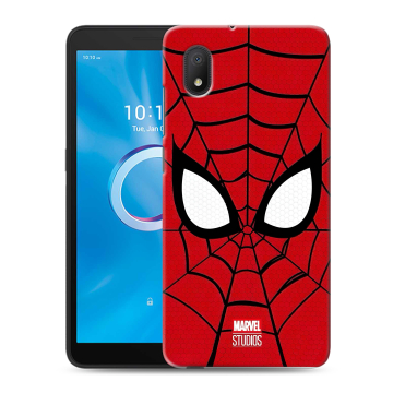 Силиконовый чехол на Alcatel 1B (2020) с принтом человек паук spiderman Силиконовый чехол на Alcatel 1B (2020) с принтом человек паук spiderman
