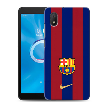 Силиконовый чехол на Alcatel 1B (2020) с принтом Барселона Barcelona Силиконовый чехол на Alcatel 1B (2020) с принтом Барселона Barcelona