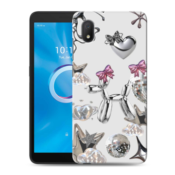 Силиконовый чехол на Alcatel 1B (2020) с принтом Y2K
