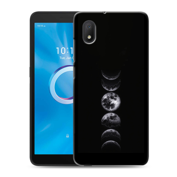 Силиконовый чехол на Alcatel 1B (2020) с принтом женский Силиконовый чехол на Alcatel 1B (2020) с принтом женский
