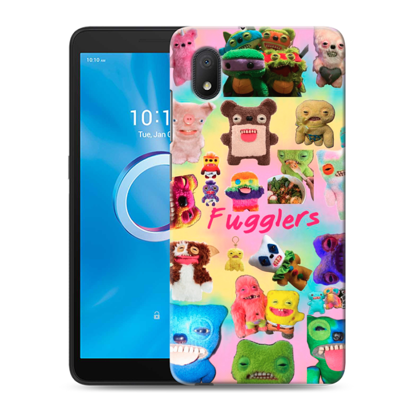 Силиконовый чехол на Alcatel 1B (2020) с принтом Флагер Fuggler Силиконовый чехол на Alcatel 1B (2020) с принтом Флагер Fuggler