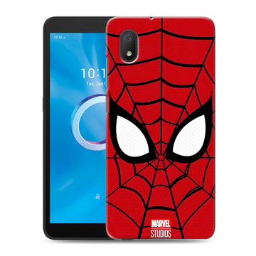 Силиконовый чехол на Alcatel 1A (2020) с принтом человек паук spiderman Силиконовый чехол на Alcatel 1A (2020) с принтом человек паук spiderman