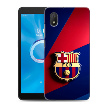 Силиконовый чехол на Alcatel 1A (2020) с принтом Барселона Barcelona Силиконовый чехол на Alcatel 1A (2020) с принтом Барселона Barcelona