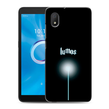 Силиконовый чехол на Alcatel 1A (2020) с принтом Harry Potter Гарри Поттер