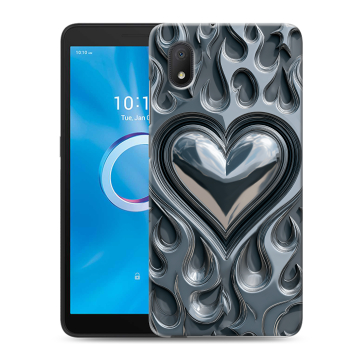 Силиконовый чехол на Alcatel 1A (2020) с принтом Y2K