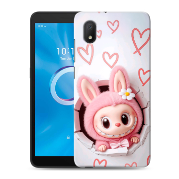 Силиконовый чехол на Alcatel 1A (2020) с принтом Labubu Лабубу Силиконовый чехол на Alcatel 1A (2020) с принтом Labubu Лабубу
