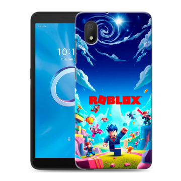 Силиконовый чехол на Alcatel 1A (2020) с принтом Roblox Роблокс Силиконовый чехол на Alcatel 1A (2020) с принтом Roblox Роблокс