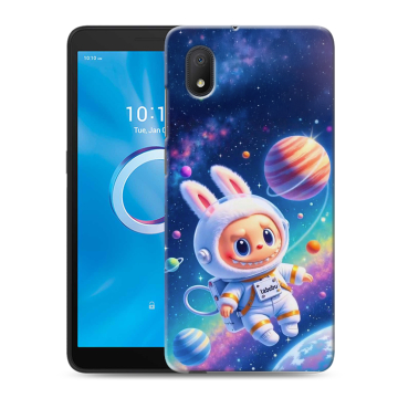 Силиконовый чехол на Alcatel 1A (2020) с принтом Labubu Лабубу