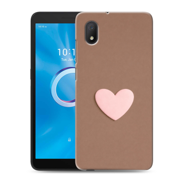 Силиконовый чехол на Alcatel 1A (2020) с принтом женский Силиконовый чехол на Alcatel 1A (2020) с принтом женский