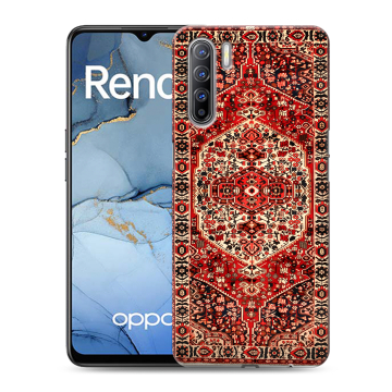 Силиконовый чехол на OPPO Reno3 с принтом Ковер Силиконовый чехол на OPPO Reno3 с принтом Ковер