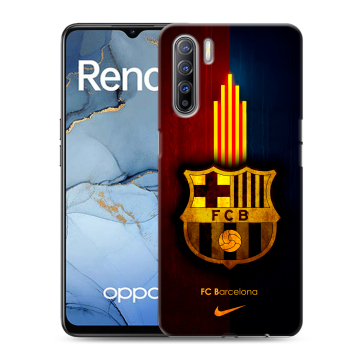 Силиконовый чехол на OPPO Reno3 с принтом Барселона Barcelona Силиконовый чехол на OPPO Reno3 с принтом Барселона Barcelona