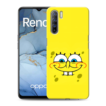 Силиконовый чехол на OPPO Reno3 с принтом спанчбоб спанч боб Силиконовый чехол на OPPO Reno3 с принтом спанчбоб спанч боб