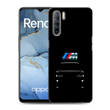 Силиконовый чехол на OPPO Reno3 с принтом БМВ BMW Силиконовый чехол на OPPO Reno3 с принтом БМВ BMW