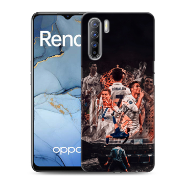 Силиконовый чехол на OPPO Reno3 с принтом Реал Роналдо Real Ronaldo Силиконовый чехол на OPPO Reno3 с принтом Реал Роналдо Real Ronaldo