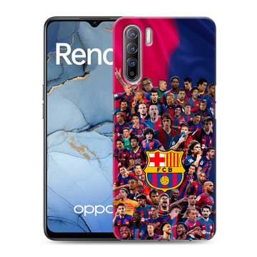 Силиконовый чехол на OPPO Reno3 с принтом Барселона Barcelona Силиконовый чехол на OPPO Reno3 с принтом Барселона Barcelona