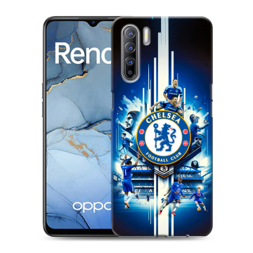 Силиконовый чехол на OPPO Reno3 с принтом Chelsea Челси Силиконовый чехол на OPPO Reno3 с принтом Chelsea Челси