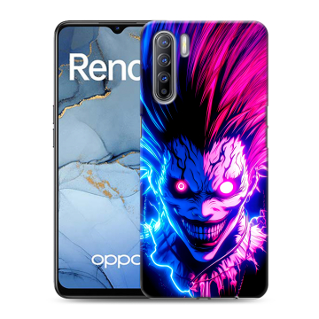 Силиконовый чехол на OPPO Reno3 с принтом Death note Тетрадь смерти Силиконовый чехол на OPPO Reno3 с принтом Death note Тетрадь смерти