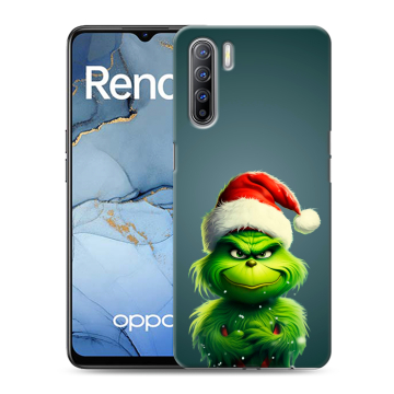 Силиконовый чехол на OPPO Reno3 с принтом Новый год