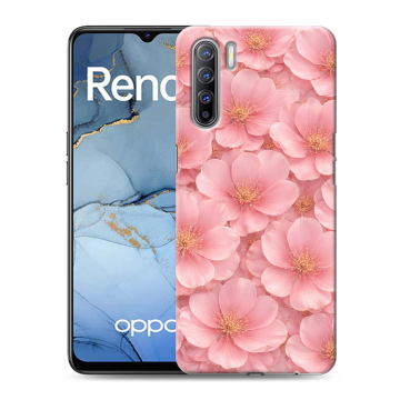 Силиконовый чехол на OPPO Reno3 с принтом женский Силиконовый чехол на OPPO Reno3 с принтом женский