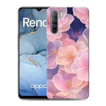 Силиконовый чехол на OPPO Reno3 с принтом женский Силиконовый чехол на OPPO Reno3 с принтом женский