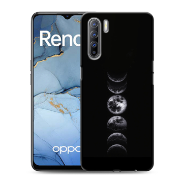 Силиконовый чехол на OPPO Reno3 с принтом женский