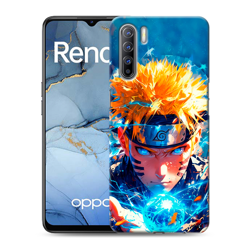 Силиконовый противоударный чехол на OPPO Reno3 с принтом Аниме Наруто Naruto Силиконовый противоударный чехол на OPPO Reno3 с принтом Аниме Наруто Naruto