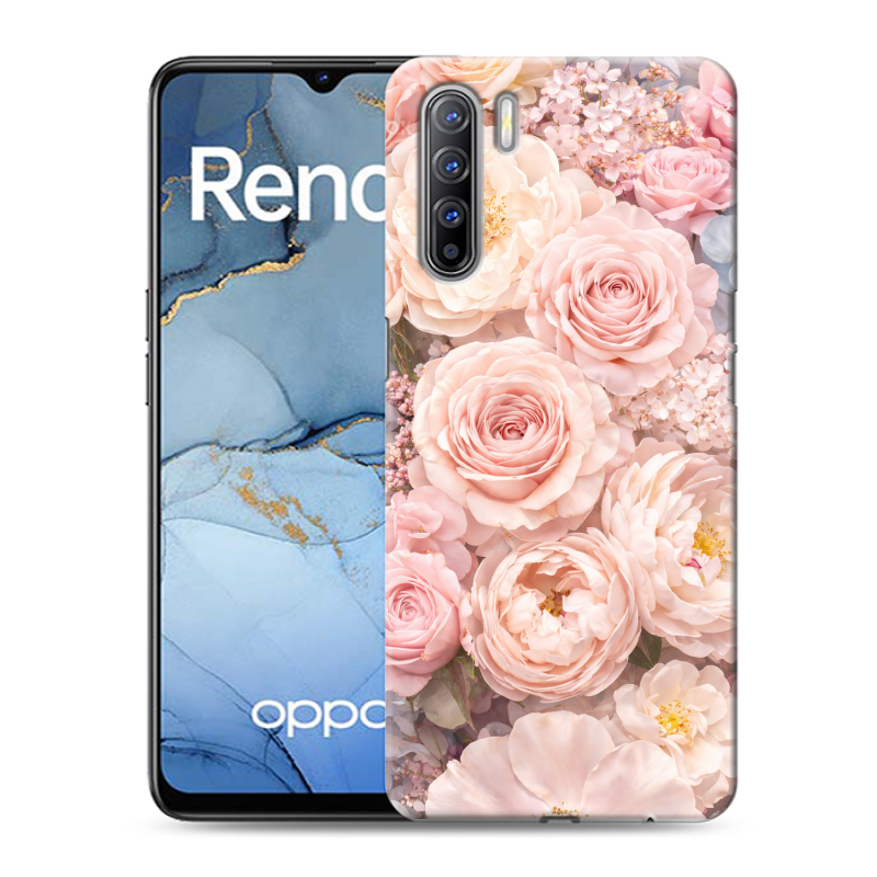 Силиконовый чехол на OPPO Reno3 с принтом женский Силиконовый чехол на OPPO Reno3 с принтом женский