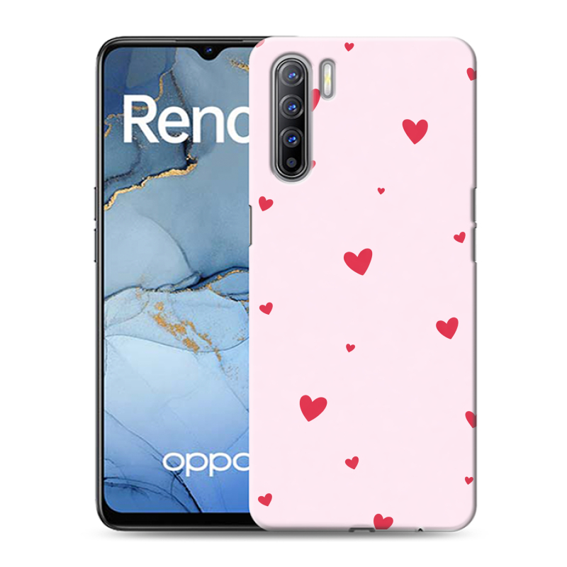 Силиконовый чехол на OPPO Reno3 с принтом для девочек Силиконовый чехол на OPPO Reno3 с принтом для девочек