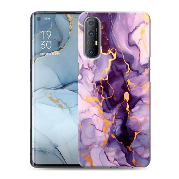 Силиконовый чехол на OPPO Reno3 Pro с принтом Мрамор Силиконовый чехол на OPPO Reno3 Pro с принтом Мрамор