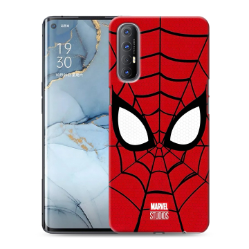 Силиконовый чехол на OPPO Reno3 Pro с принтом человек паук spiderman Силиконовый чехол на OPPO Reno3 Pro с принтом человек паук spiderman