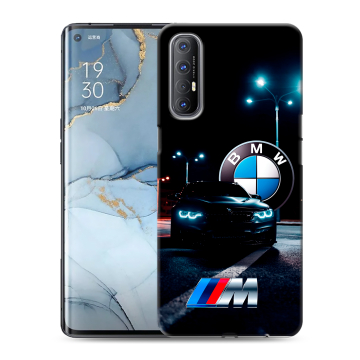Силиконовый чехол на OPPO Reno3 Pro с принтом БМВ BMW Силиконовый чехол на OPPO Reno3 Pro с принтом БМВ BMW