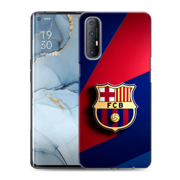 Силиконовый чехол на OPPO Reno3 Pro с принтом Барселона Barcelona Силиконовый чехол на OPPO Reno3 Pro с принтом Барселона Barcelona
