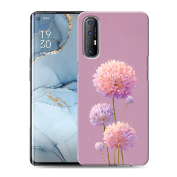 Силиконовый чехол на OPPO Reno3 Pro с принтом Цветы