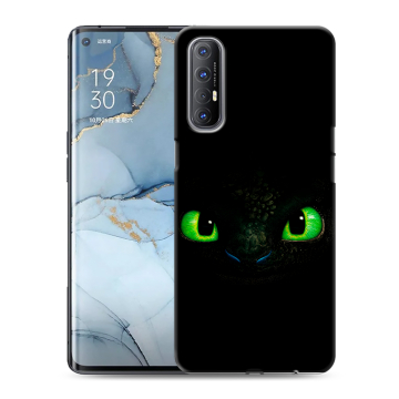 Силиконовый чехол на OPPO Reno3 Pro с принтом Как приручить дракона Силиконовый чехол на OPPO Reno3 Pro с принтом Как приручить дракона